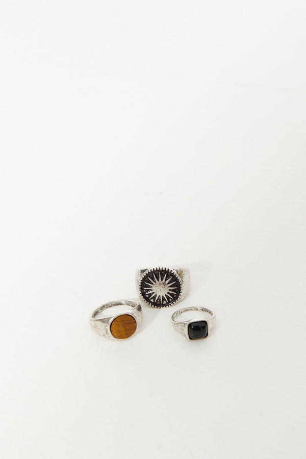 NTH Sun Ring Pack Silver