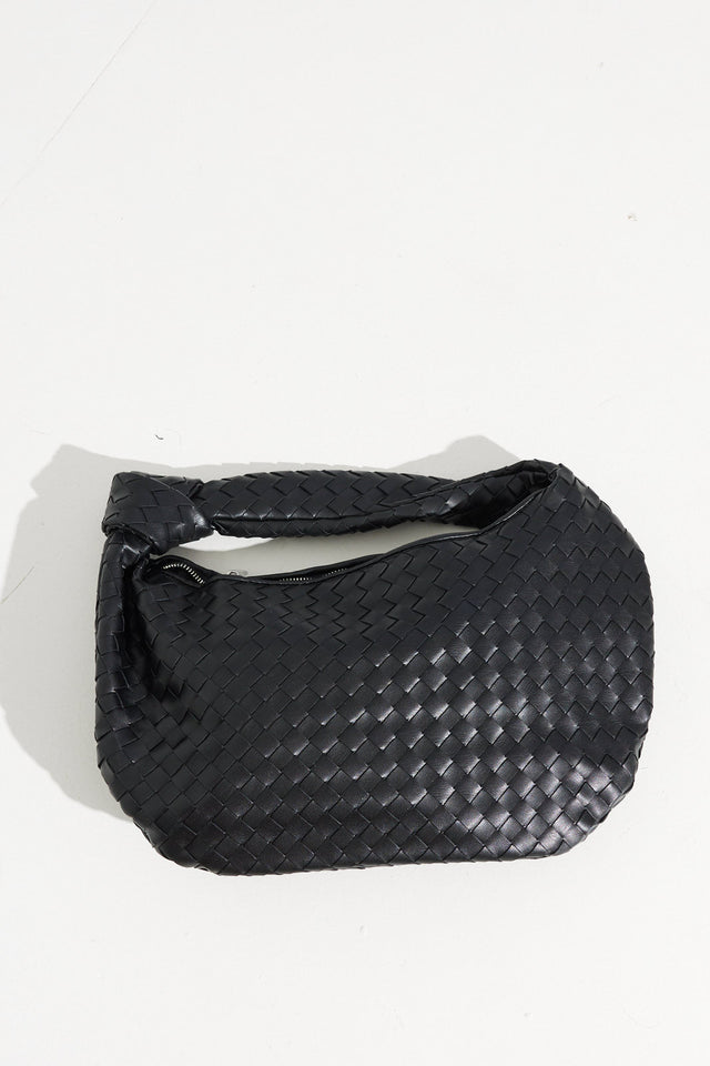 Jessie Weave Bag Black