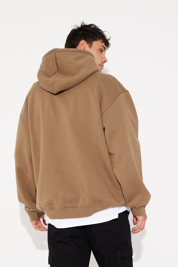 Curtis Box Hoodie Oat