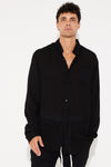 Jack Boating Long Sleeve Shirt Deep Black - FINAL SALE