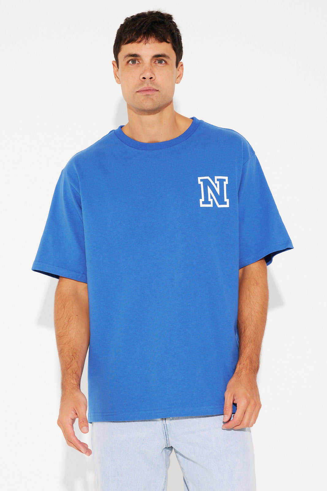 Northsider College Tee Cobalt - SALE