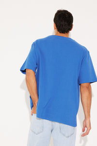 Northsider College Tee Cobalt - SALE