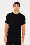 NTH Knitted Tee Black