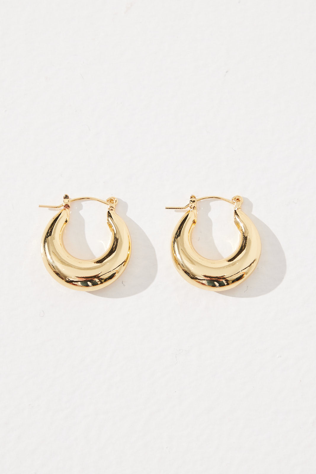 Amaline Hoop Earring Gold Plated