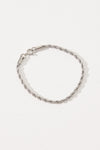 NTH Twist Chain Bracelet Silver