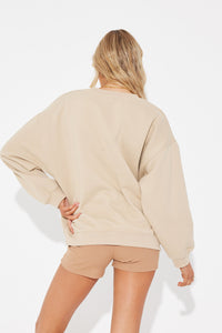Gabrielle Sweater Sand - SALE