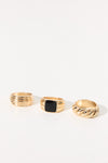 Jillian Ring Trio Set