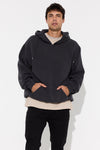 Tate Zip Hoodie Black Acid