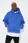 Milo Drop Shoulder Hoodie Cobalt