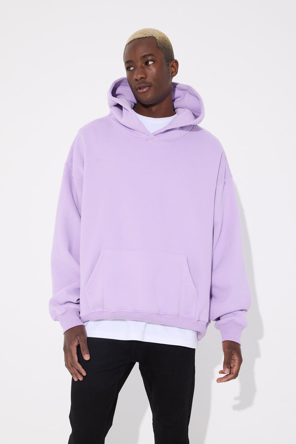 Roman Oversize Hoodie Lilac