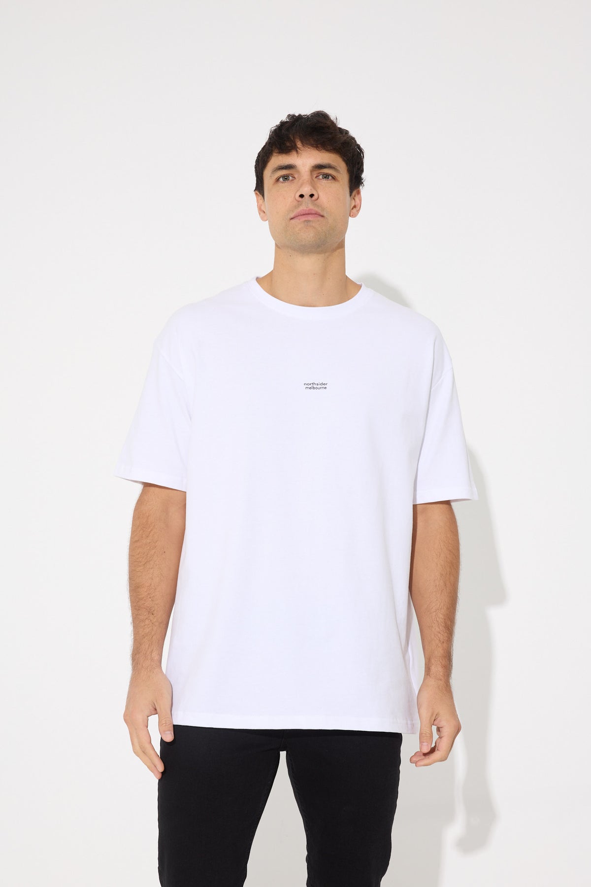 NTH Melbourne Tee White
