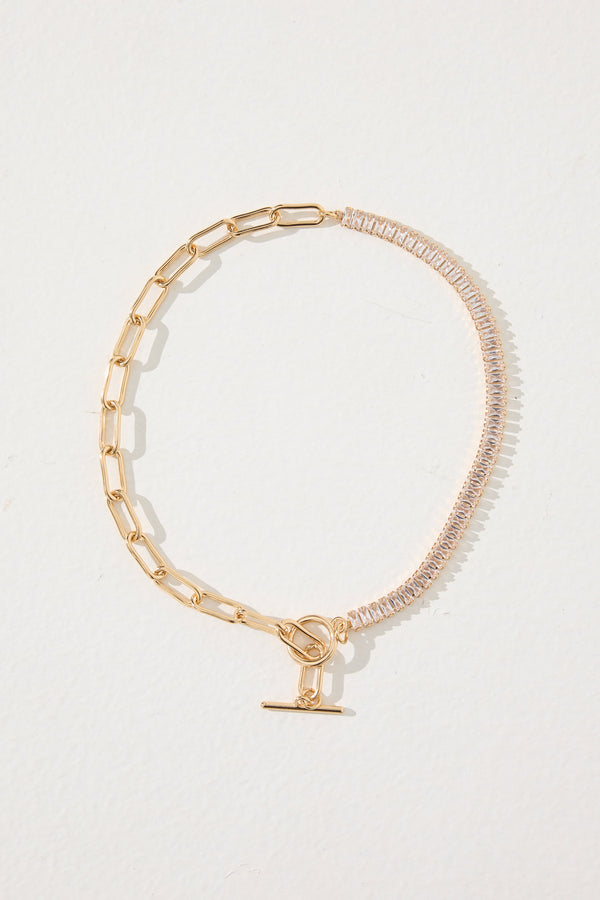 Ari Diamante Chain Necklace Gold