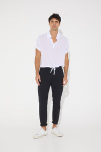 Sammy Rayon Polo White - SALE