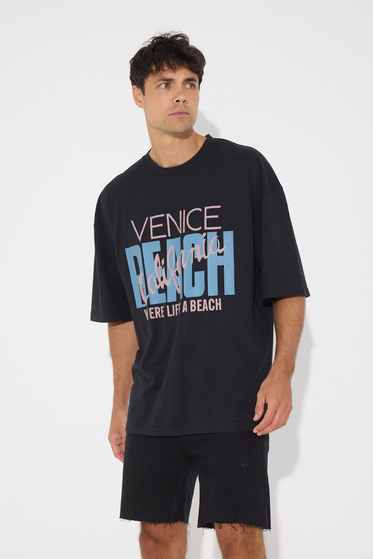Tommy Tee Venice Beach Black