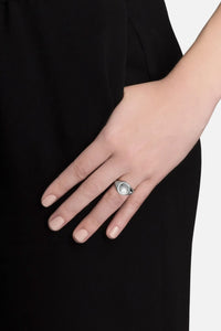 Miansai Solar Signet Ring Sterling Silver