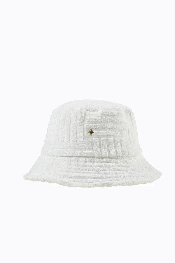 Soleil Bucket Hat White