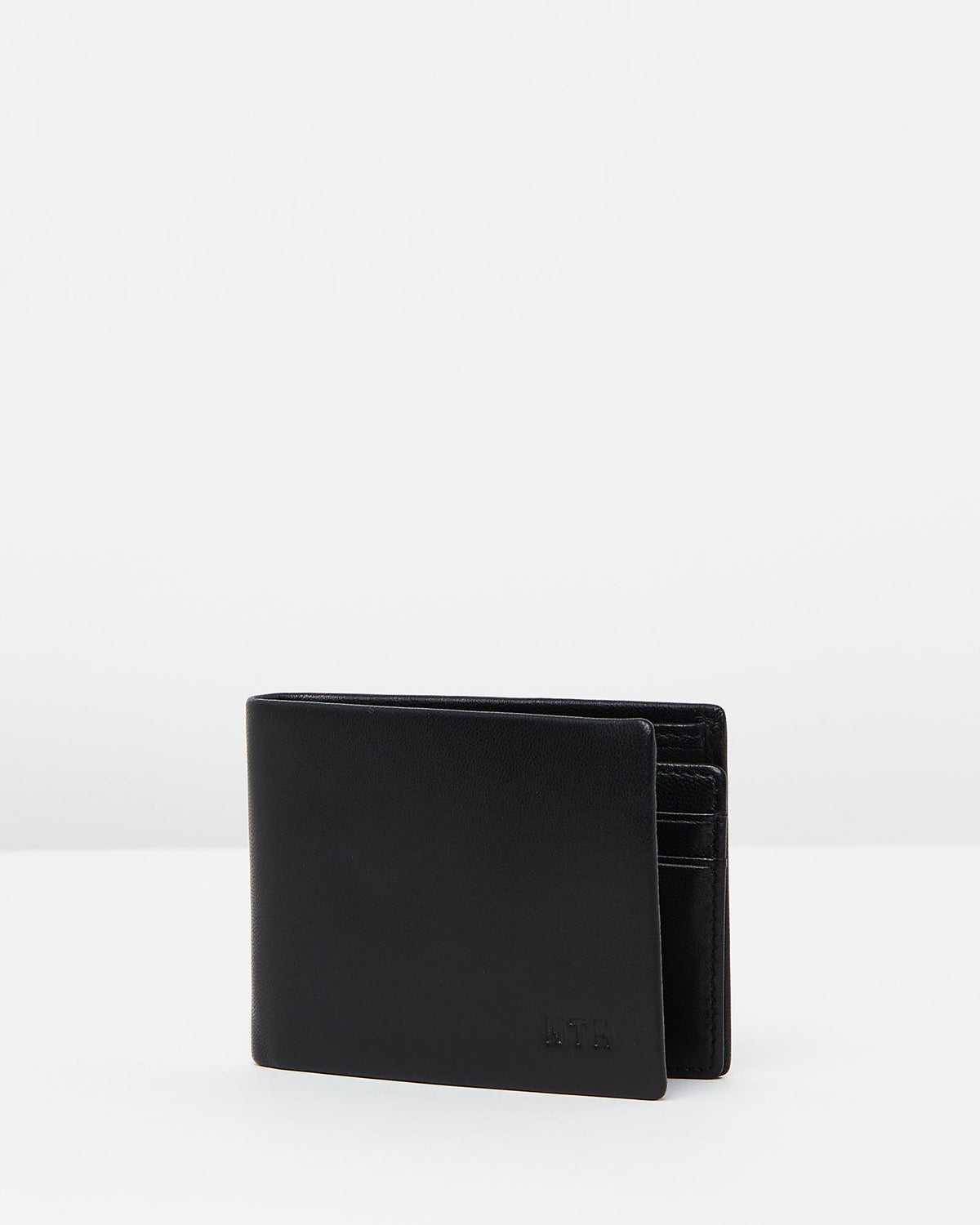 The Gentleman Wallet Leather Black
