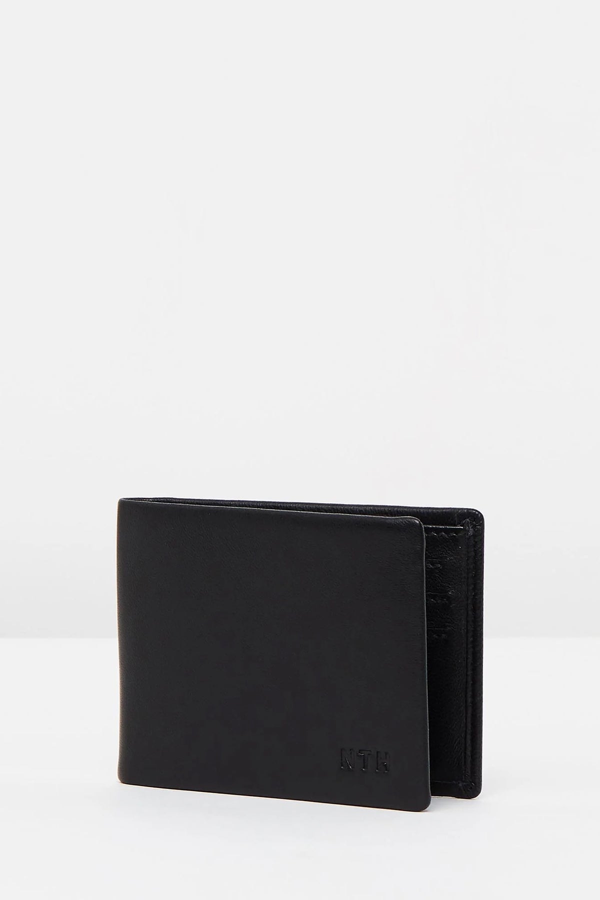 The Statesman Wallet Leather Black