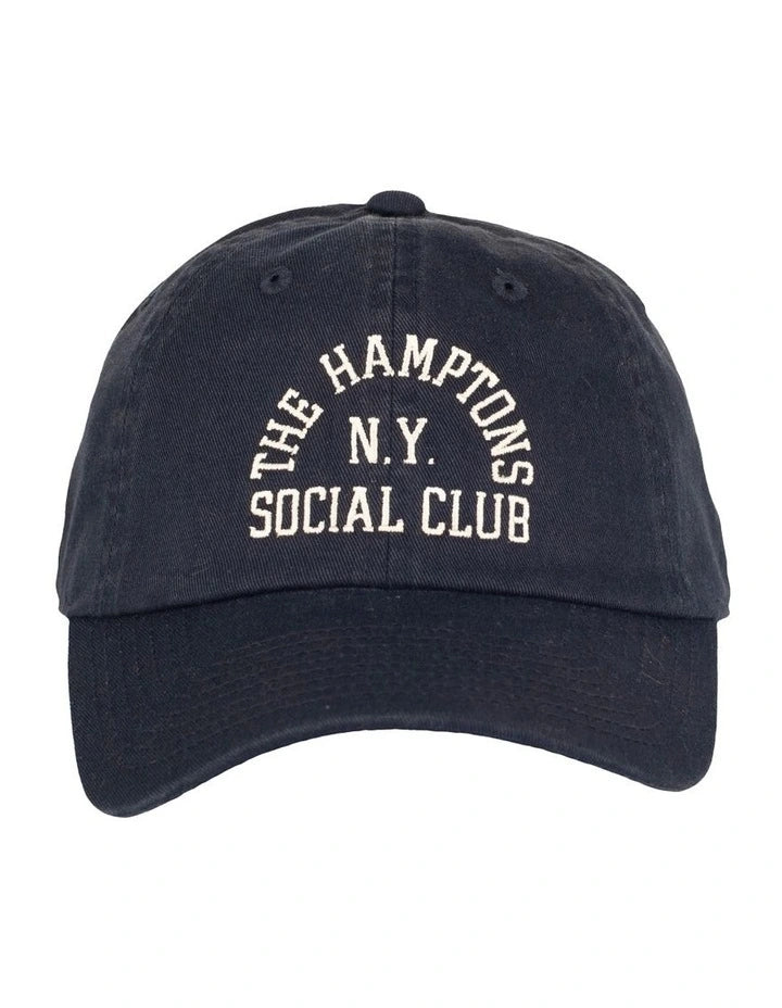 Hamptons Ball Park Cap Navy