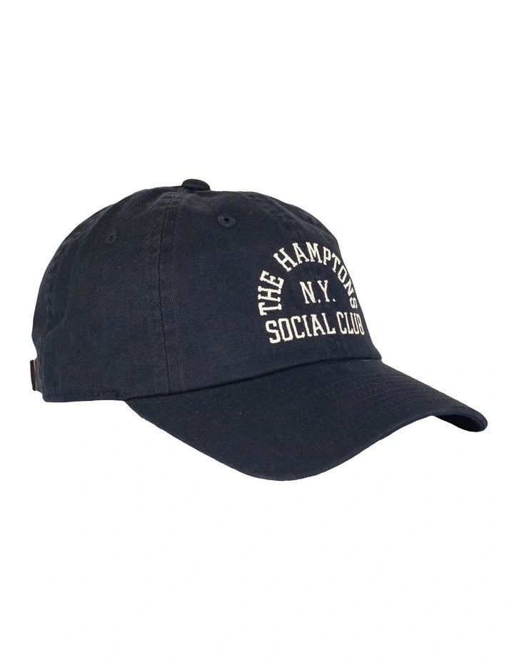 Hamptons Ball Park Cap Navy