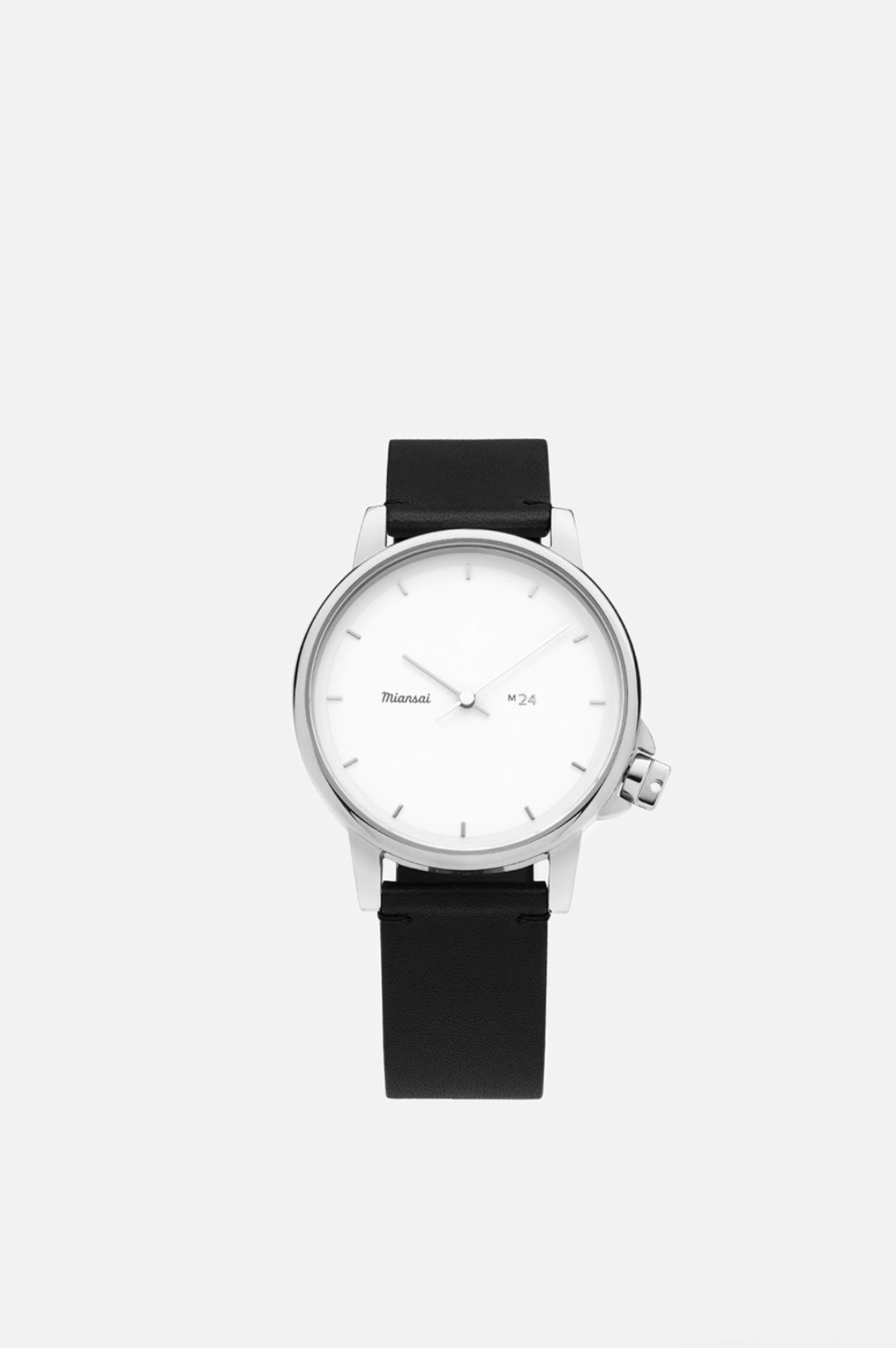 Miansai M24 II White Black Leather