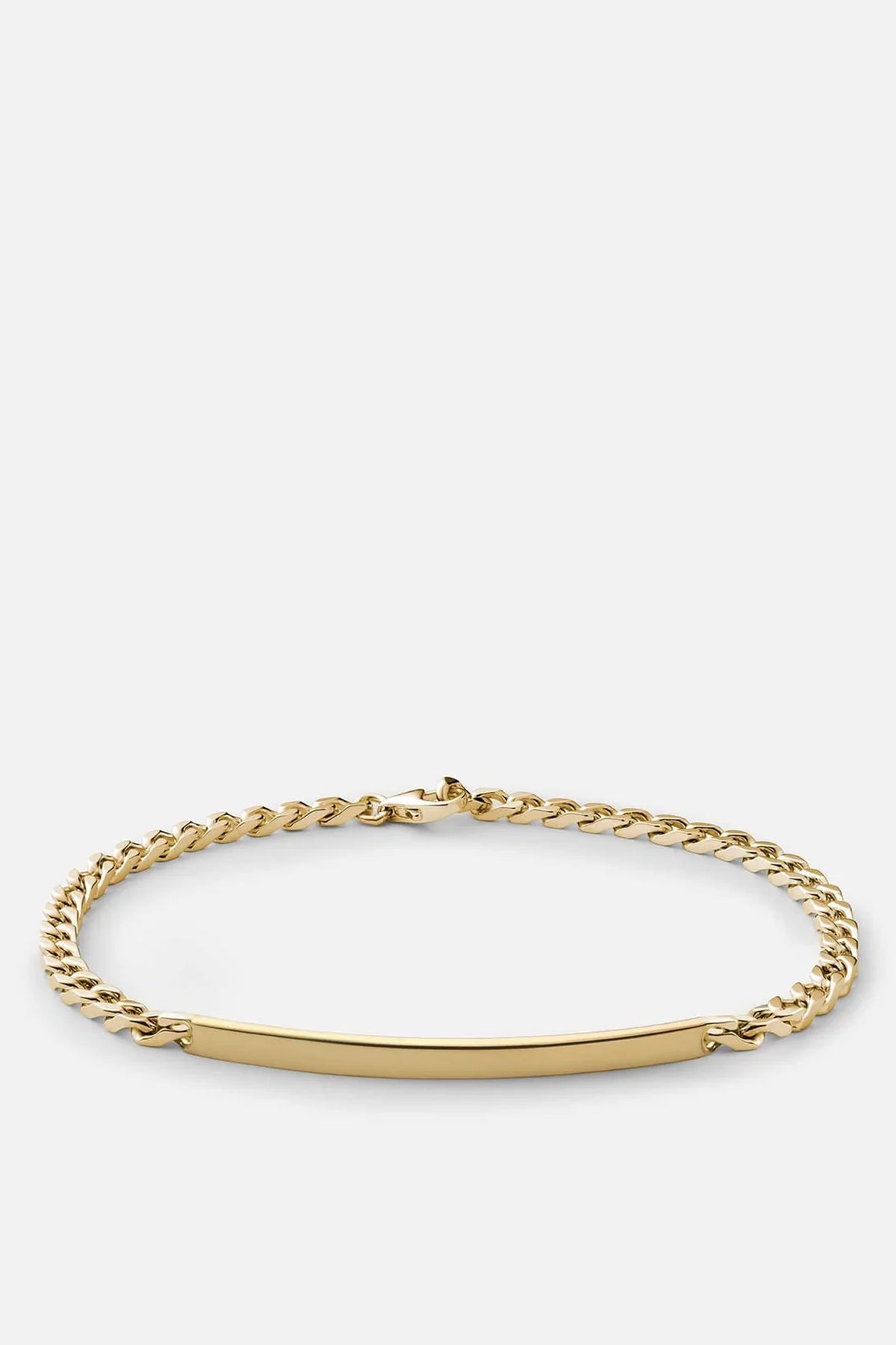 Miansai 3mm ID Chain Bracelet Gold Vermeil