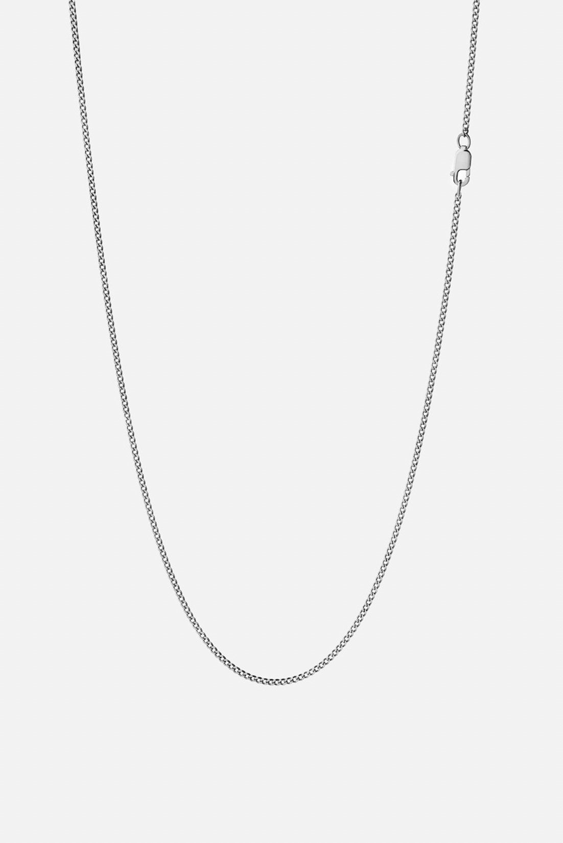 Miansai 1.3mm Cuban Chain Necklace Sterling Silver