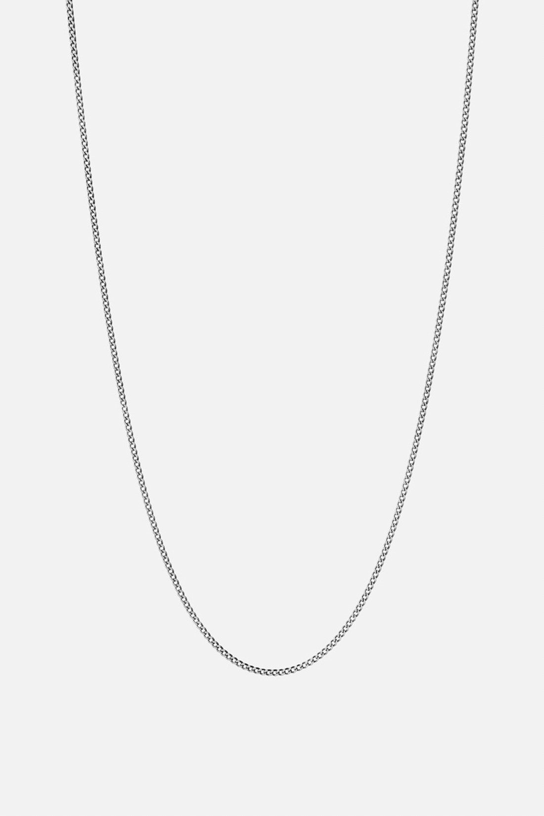 Miansai 1.3mm Cuban Chain Necklace Sterling Silver