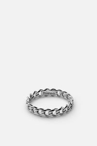 Miansai Cuban Link Ring Sterling Silver