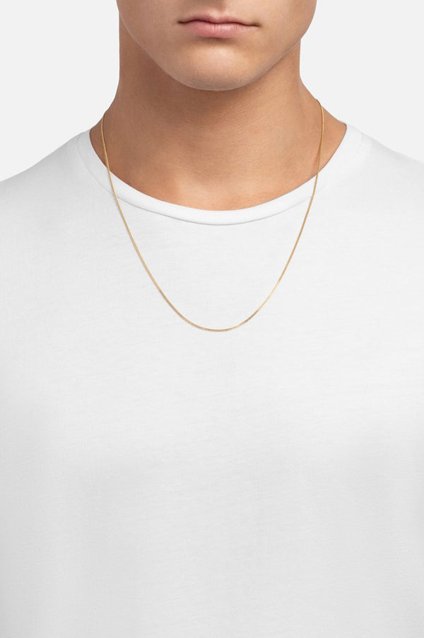 Miansai 1.3mm Cuban Chain Necklace Gold