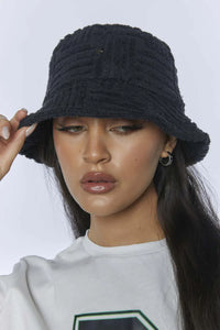 Soleil Bucket Hat Black