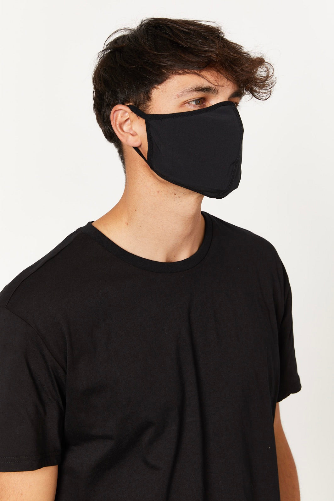 Face Mask Plain Black