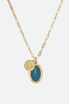 Miansai Fortuna Cable Chain Necklace Gold Vermeil