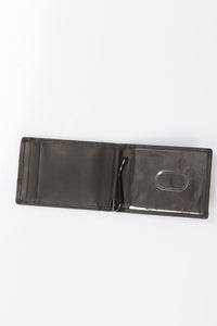 The Clip Wallet Leather Black