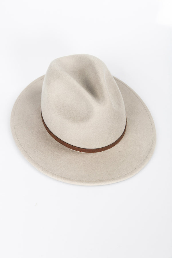 NTH Brim Hat Wool Grey - SALE
